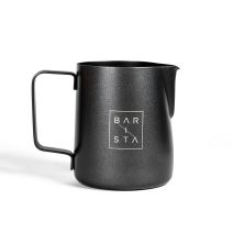 Barista Black Non-Stick Coffee Milk Frothing Jug (350ml/12oz)