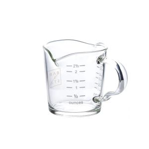 Barista Shot Glass Double Spout