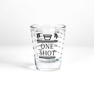 Barista Shot Glass Single Spout