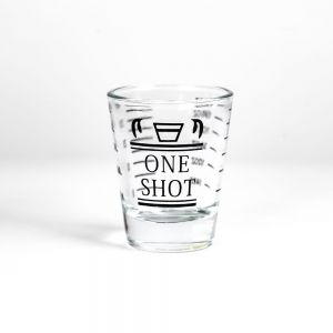 Barista Shot Glass Single Spout